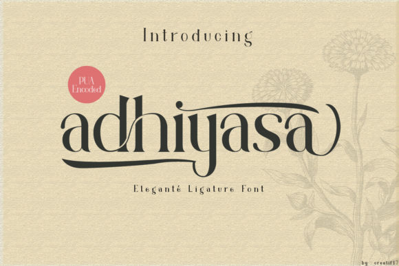 Adhiyasa: A Refined Serif Typeface for Editorial Design