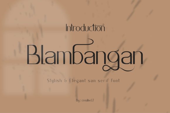 Blambangan Typeface: A Designer’s Review