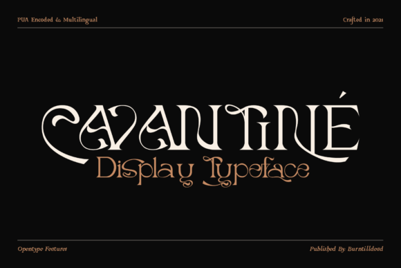 Cavantine: A Chic Serif Font for Modern Branding