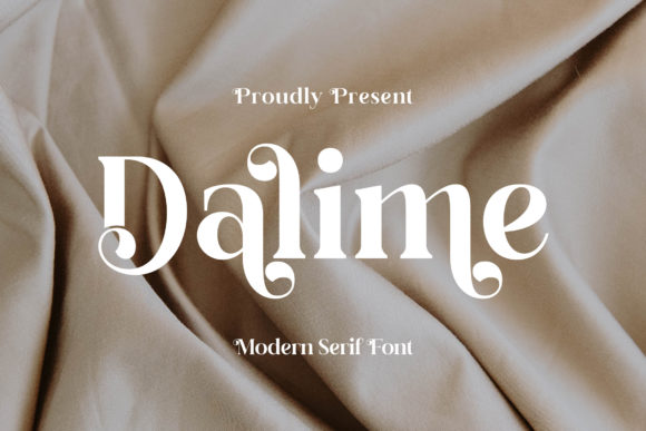 Dalime: A Refined Serif Font for Editorial Design