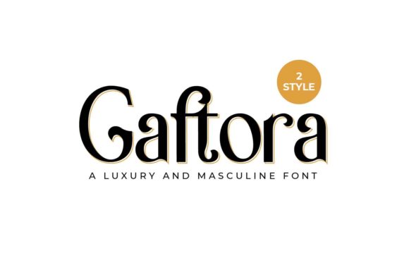 Gaftora: A Premium Serif Font for Web Design