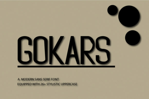 Gokars Font Review: A Clean Sans Serif for Modern Campaigns