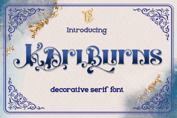 Karlburns: A Serif Font for Elegant Branding