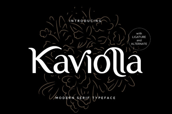 Kaviolla: A Serif Font for Elegant Web Design