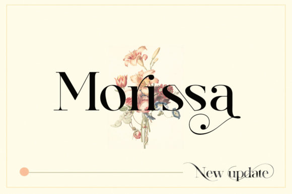 Morissa Font: Elevating Brand Identity with Elegant Serifs