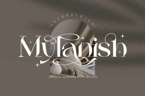 Mylanish: A Stylish Serif Font for Makers