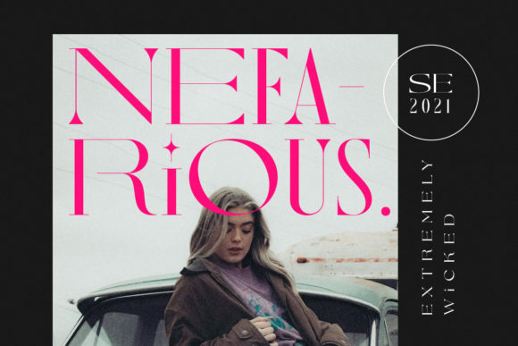 Nefarious Serif Font: A Web Designer’s Review