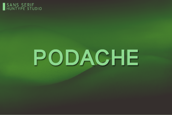 Podache Font Review: A Clean Sans Serif for Modern Campaigns