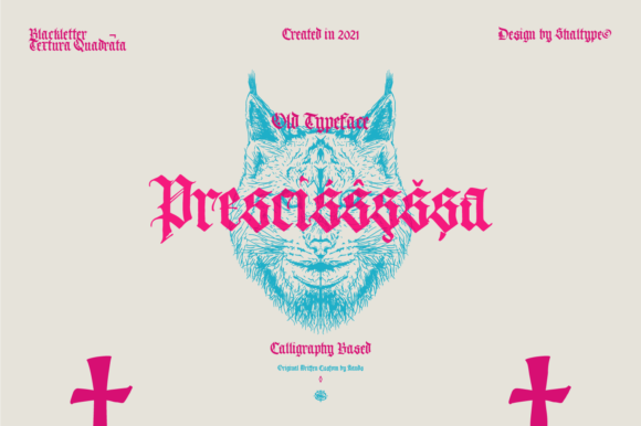 Prescissa: A Bold Blackletter Font for Marketers