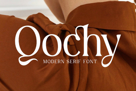Qochy Typeface: A Balanced Serif for Modern Branding