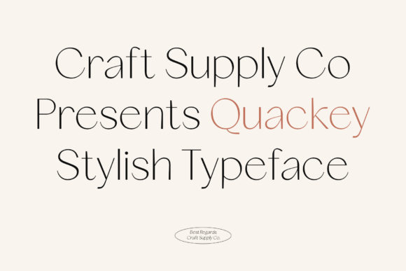 Quackey Font Review: An Elegant Sans Serif for Modern Brands