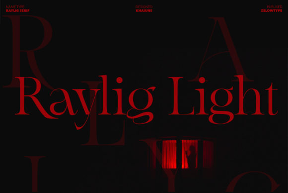 Raylig Light: A Versatile Serif Font for Branding