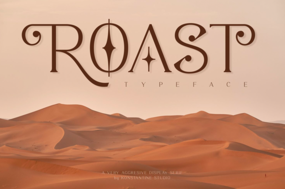 Roast Serif Font for Handmade Branding