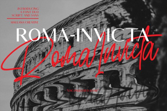 Roma Invicta: The Typeface That Elevates Campaigns