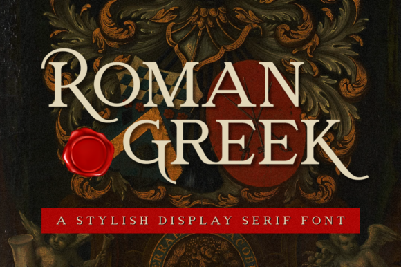 Roman Greek Typeface for Elegant Branding