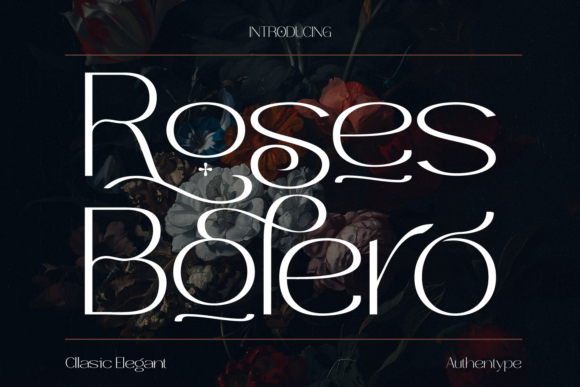 Roses Bolero: A Modern Sans Serif Typeface for Web Design
