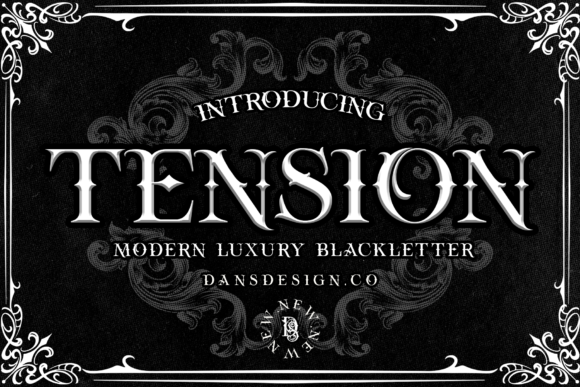 Tension Font: Elevate Your Brand Identity