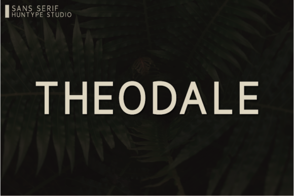 Theodale: A Minimal Sans Serif Font for Marketers