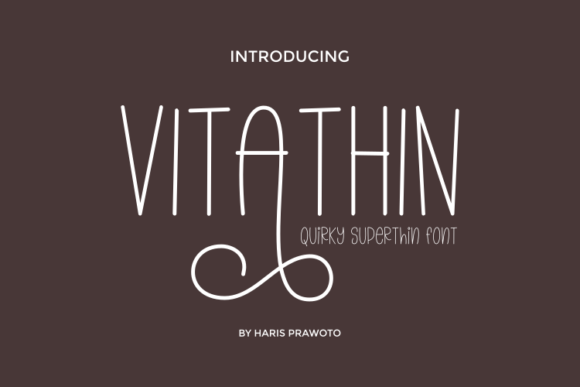 Vitathin Typeface Review for Modern Brands